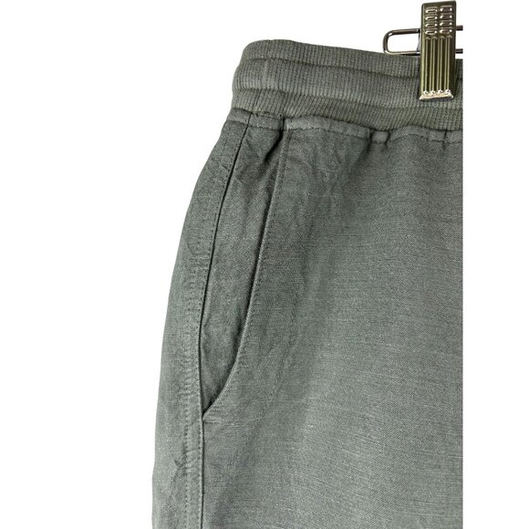 Preppy Coastal Grandma NWOT J.jill Linen blend Drawstring pants, women's 1X - Picture 4 of 9
